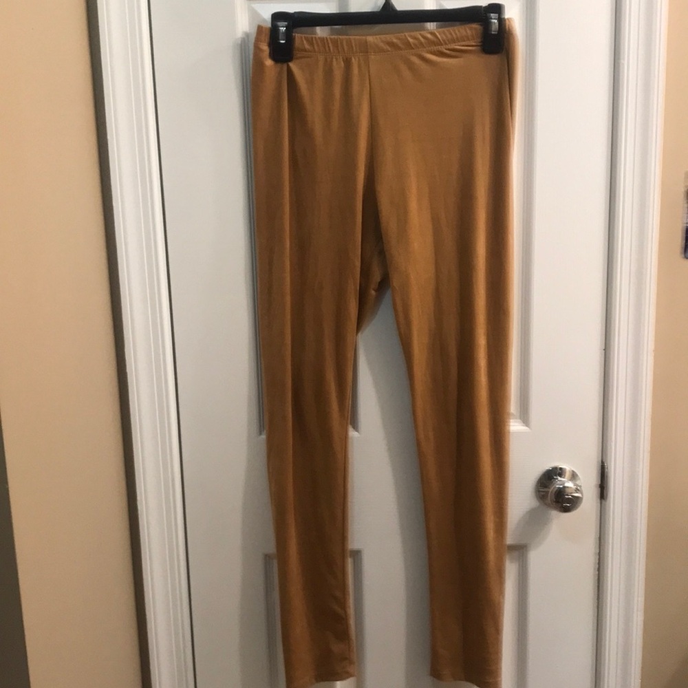 ⚡️FINAL PRICE⚡️ Vintage Tan Camel Color Leggings